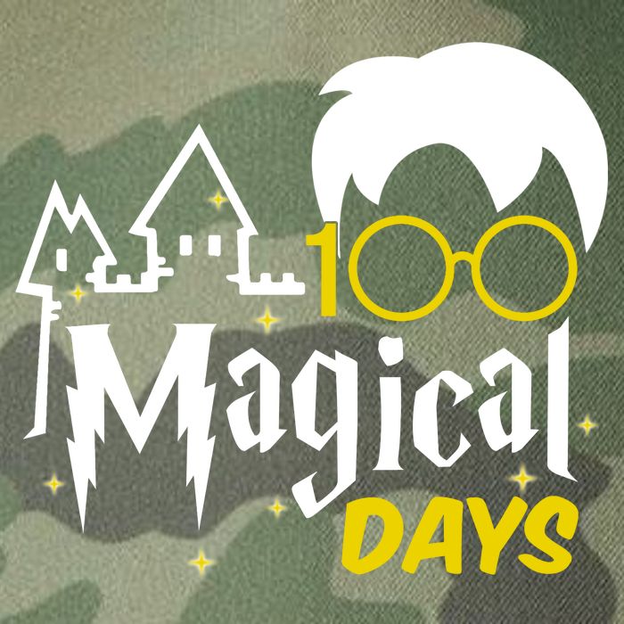 100 Magical Days Wizard 100th Days Of School Legacy Tie Dye Trucker Hat
