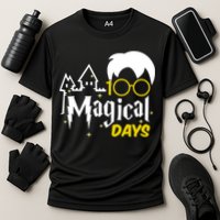 100 Magical Days Wizard 100th Days Of School Performance Shirt