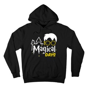 100 Magical Days Wizard 100th Days Of School Hoodie