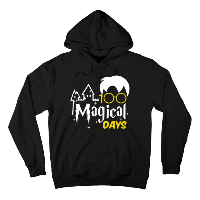 100 Magical Days Wizard 100th Days Of School Hoodie