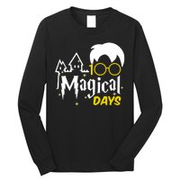 100 Magical Days Wizard 100th Days Of School Long Sleeve Shirt