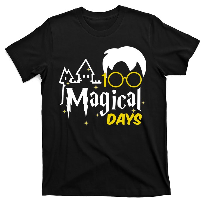 100 Magical Days Wizard 100th Days Of School T-Shirt