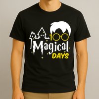 100 Magical Days Wizard 100th Days Of School T-Shirt