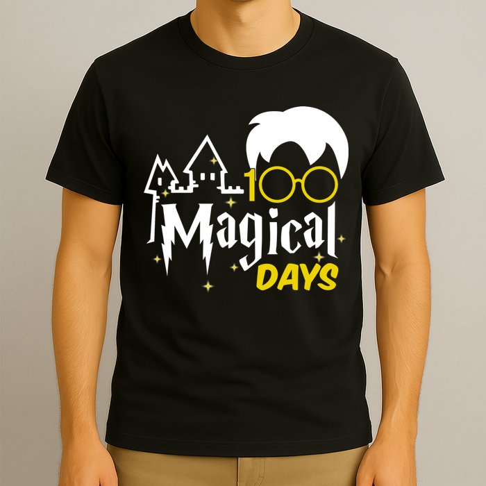 100 Magical Days Wizard 100th Days Of School T-Shirt