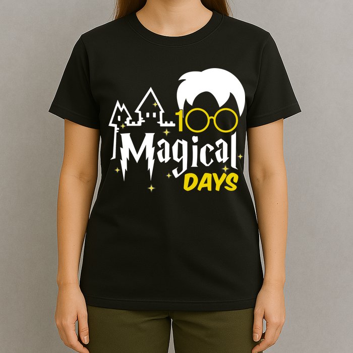 100 Magical Days Wizard 100th Days Of School T-Shirt
