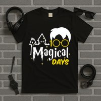 100 Magical Days Wizard 100th Days Of School T-Shirt