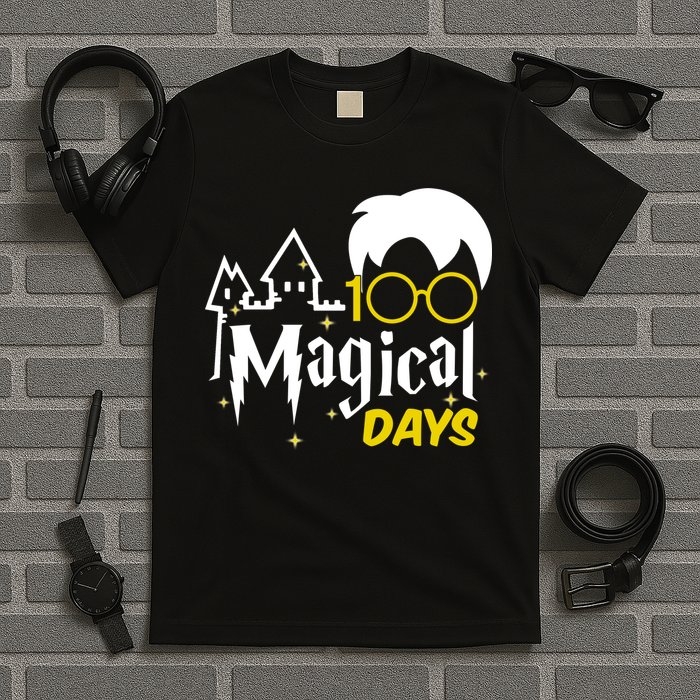 100 Magical Days Wizard 100th Days Of School T-Shirt