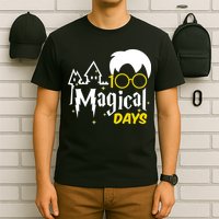 100 Magical Days Wizard 100th Days Of School T-Shirt
