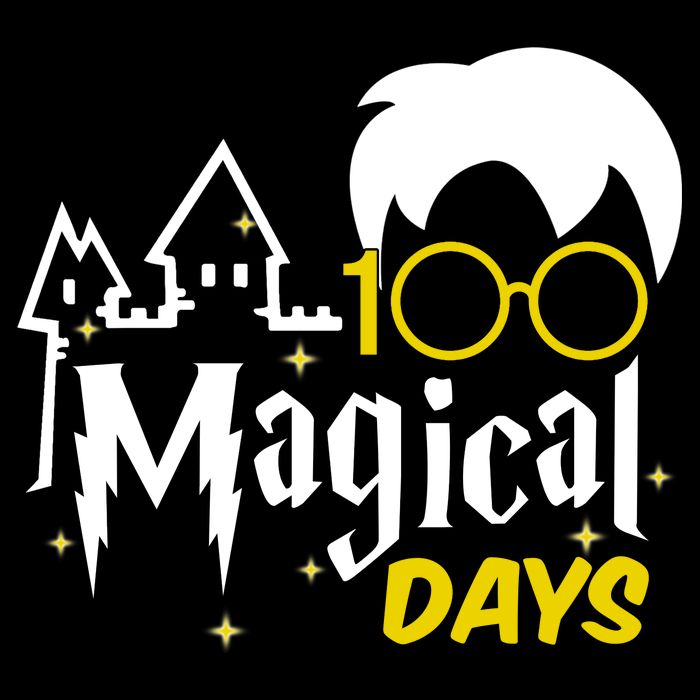 100 Magical Days Wizard 100th Days Of School T-Shirt