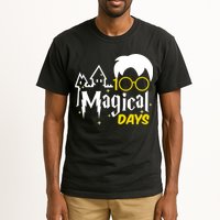 100 Magical Days Wizard 100th Days Of School Tall T-Shirt