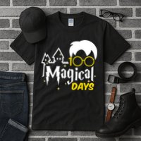 100 Magical Days Wizard 100th Days Of School Tall T-Shirt