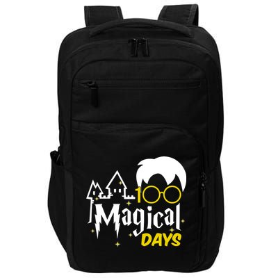 100 Magical Days Wizard 100th Days Of School Impact Tech Backpack