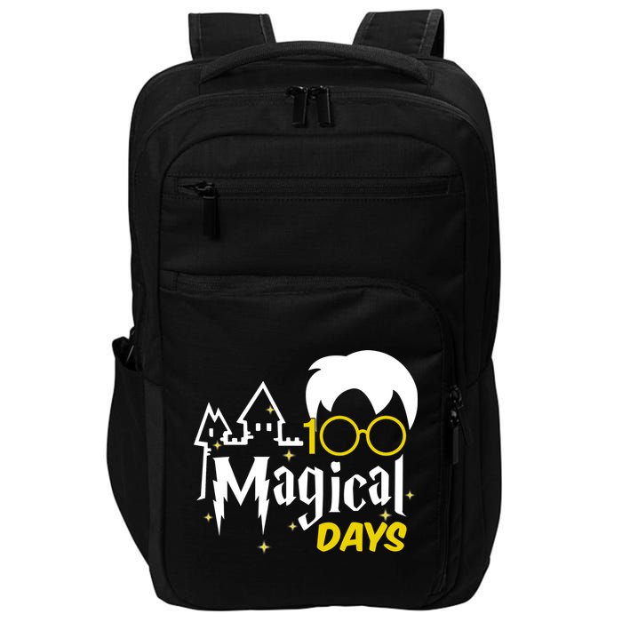100 Magical Days Wizard 100th Days Of School Impact Tech Backpack