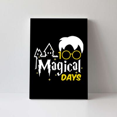 100 Magical Days Wizard 100th Days Of School Canvas