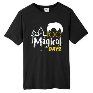 100 Magical Days Wizard 100th Days Of School Tall Fusion ChromaSoft Performance T-Shirt