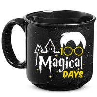 100 Magical Days Wizard 100th Days Of School 15oz Campfire Ceramic Mug