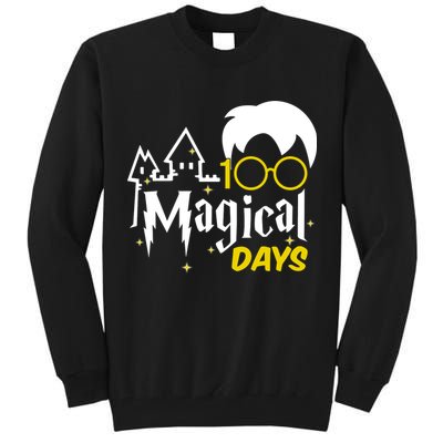 100 Magical Days Wizard 100th Days Of School Tall Sweatshirt