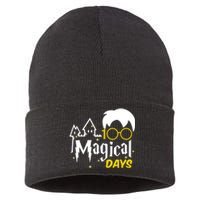 100 Magical Days Wizard 100th Days Of School Sustainable Knit Beanie