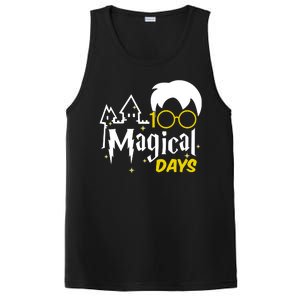 100 Magical Days Wizard 100th Days Of School PosiCharge Competitor Tank