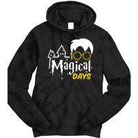 100 Magical Days Wizard 100th Days Of School Tie Dye Hoodie