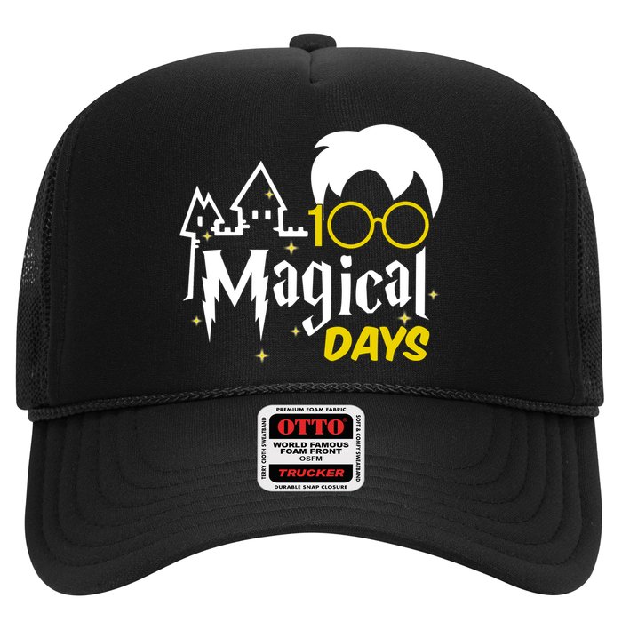 100 Magical Days Wizard 100th Days Of School Trucker Hat