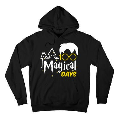 100 Magical Days Wizard 100th Days Of School Tall Hoodie