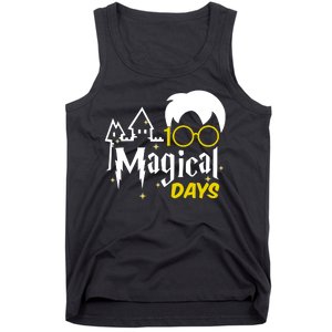 100 Magical Days Wizard 100th Days Of School Tank Top