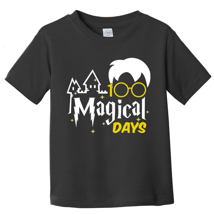 100 Magical Days Wizard 100th Days Of School Toddler T-Shirt