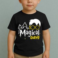 100 Magical Days Wizard 100th Days Of School Toddler T-Shirt