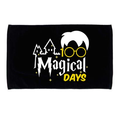 100 Magical Days Wizard 100th Days Of School Microfiber Hand Towel