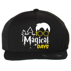 100 Magical Days Wizard 100th Days Of School Wool Snapback Cap