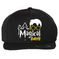 100 Magical Days Wizard 100th Days Of School Wool Snapback Cap