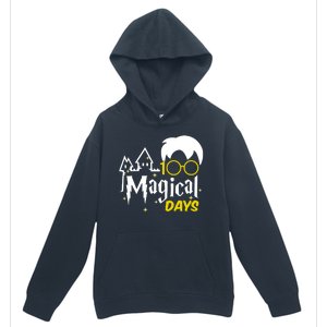 100 Magical Days Wizard 100th Days Of School Urban Pullover Hoodie