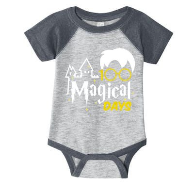 100 Magical Days Wizard 100th Days Of School Infant Baby Jersey Bodysuit