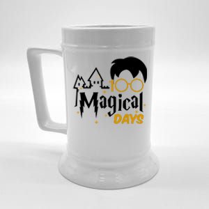 100 Magical Days Wizard 100th Days Of School Beer Stein