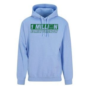 1 Million Family Friendly Unisex Surf Hoodie