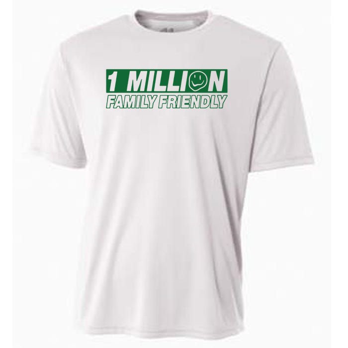 1 Million Family Friendly Cooling Performance Crew T-Shirt