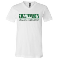 1 Million Family Friendly V-Neck T-Shirt