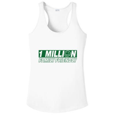 1 Million Family Friendly Ladies PosiCharge Competitor Racerback Tank