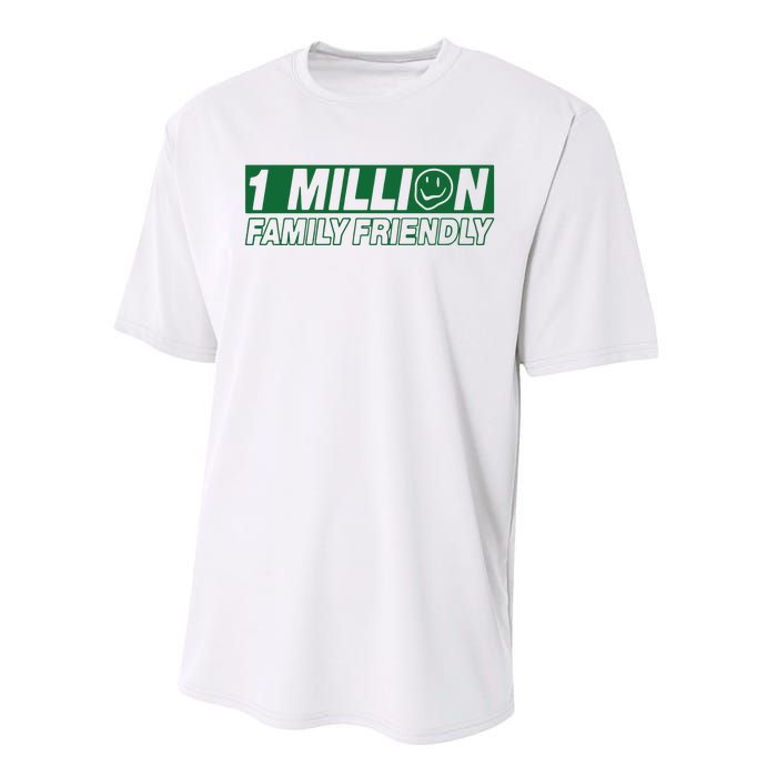 1 Million Family Friendly Performance Sprint T-Shirt