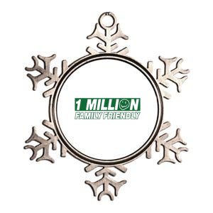 1 Million Family Friendly Metallic Star Ornament