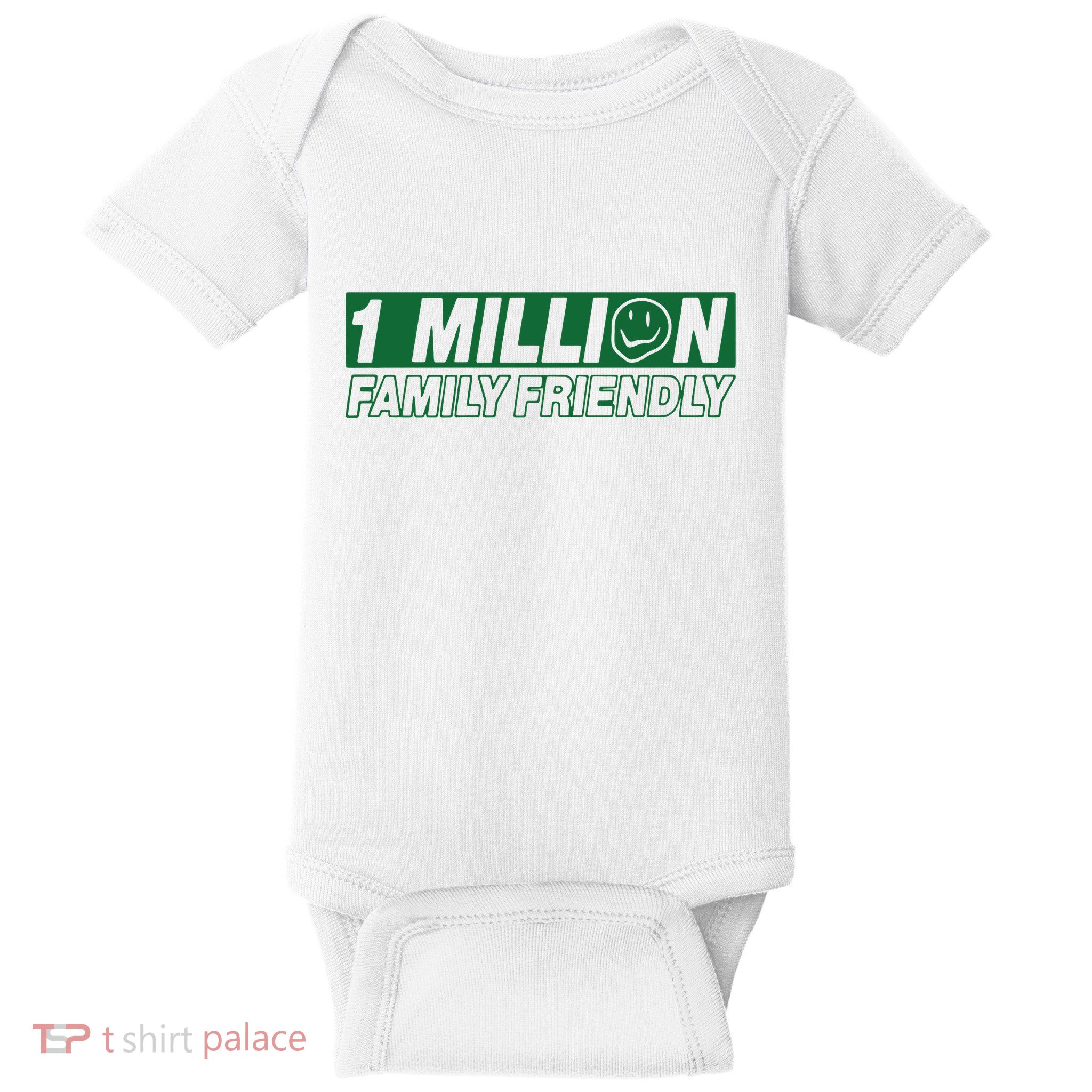 1 Million Family Friendly Baby Bodysuit