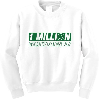 1 Million Family Friendly Kids Sweatshirt
