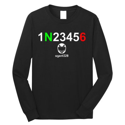 1N23456 Motorcycle Gear Shift Long Sleeve Shirt