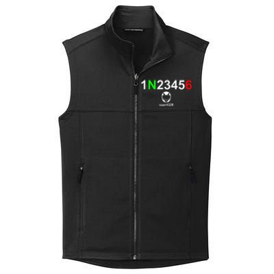 1N23456 Motorcycle Gear Shift Collective Smooth Fleece Vest