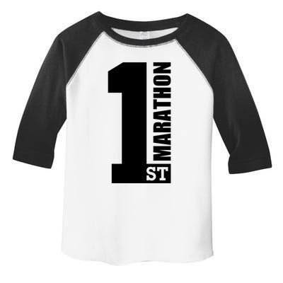 1st Marathon Gift Toddler Fine Jersey T-Shirt