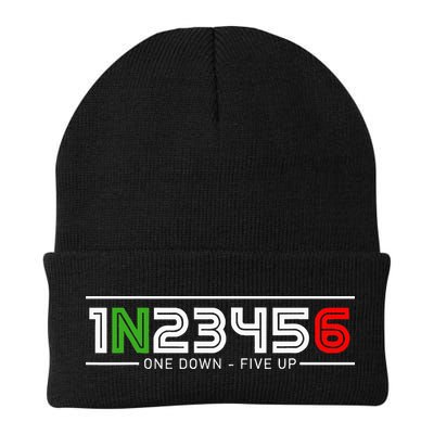 1N23456 Motorcycle Gear Shift Pattern Manual Transmission Beanie