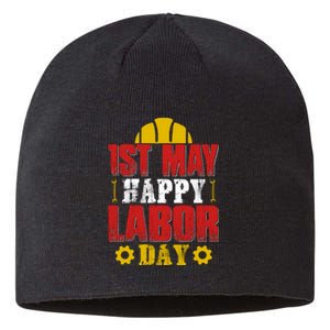 1st May Happy Labor Day Gift Sustainable Beanie