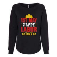 1st May Happy Labor Day Gift Womens California Wash Sweatshirt