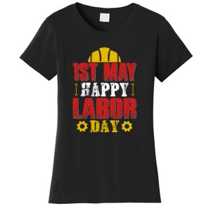 1st May Happy Labor Day Gift Women's T-Shirt